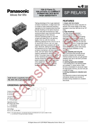 SP2-DC24V datasheet  